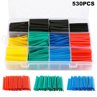 530pcs Heat Shrink Tubing Insulation Shrinkable Tubes Assortment Electronic Polyolefin Wire Cable Sleeve Kit Heat Shrink Tubes
530pcs Heat Shrink Tubing Insulation Shrinkable Tubes Assortment Electronic Polyolefin Wire Cable Sleeve Kit Heat Shrink Tubes