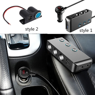 4 Port USB Car Fast Charger Car Cigarette Lighter Single Control Excellent Protection Car Socket Adapter Car Product
4 Port USB Car Fast Charger Car Cigarette Lighter Single Control Excellent Protection Car Socket Adapter Car Product