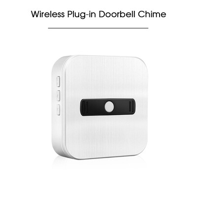 Wireless Plug-in Doorbell Chime With LED 5 Levels Volume 55 Ringtones Compatible with Visual Doorbell with WiFi Wireless Doorbell
Wireless Plug-in Doorbell Chime With LED 5 Levels Volume 55 Ringtones Compatible with Visual Doorbell with WiFi Wireless Doorbell