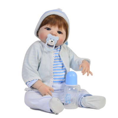 New Arrival Alive 20 50cm Reborn Baby Dolls With Big Hat Handsome Reborn Boy Doll Full Silicone Baby Doll For Sale Birth Gifts
New Arrival Alive 20 50cm Reborn Baby Dolls With Big Hat Handsome Reborn Boy Doll Full Silicone Baby Doll For Sale Birth Gifts