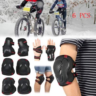 Willstar 6 PCS Roller SkatesWrist Protective Pads Protector Set Elbow Wrist Knee Pads Sport Safety Protective Gear Guard
Willstar 6 PCS Roller SkatesWrist Protective Pads Protector Set Elbow Wrist Knee Pads Sport Safety Protective Gear Guard