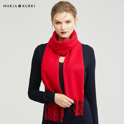 Maria Gucci MARJA KURKI cashmere scarf lovers solid color autumn&winter warm pure cashmere scarf men&women gift boxed bloom life 1EE562617 red
Maria Gucci MARJA KURKI cashmere scarf lovers solid color autumn&winter warm pure cashmere scarf men&women gift boxed bloom life 1EE562617 red