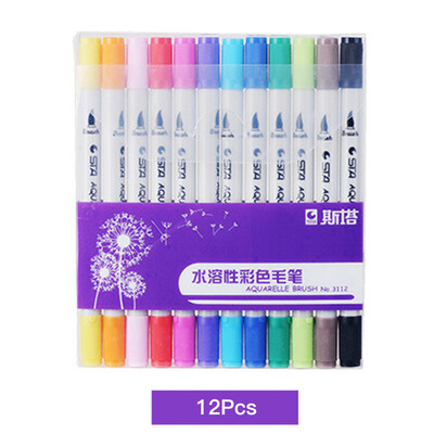 11224364880Pcs Watersoluble Double Headed Mark Pen Soft Head Colorful Hand Drawing Pen Suit School Stationery Extra Fine Writ
11224364880Pcs Watersoluble Double Headed Mark Pen Soft Head Colorful Hand Drawing Pen Suit School Stationery Extra Fine Writ