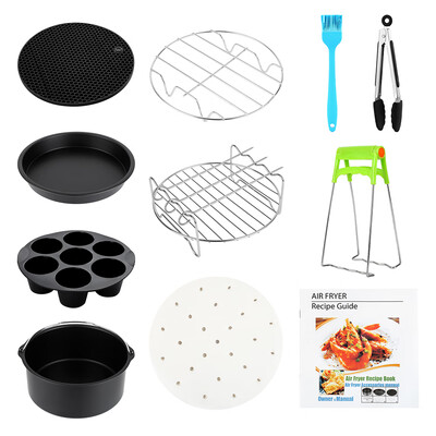 Willstar 11Pcsset 7" Air Fryer Pan Instant Pressure Cooker Pressure Cooker Accessories Set
Willstar 11Pcsset 7" Air Fryer Pan Instant Pressure Cooker Pressure Cooker Accessories Set