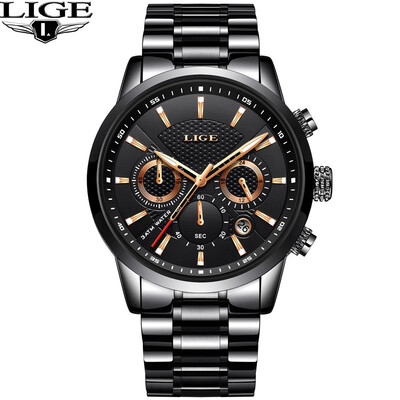 Mens business quartz watch mens sports waterproof watch mens casual fashion all steel watch
Mens business quartz watch mens sports waterproof watch mens casual fashion all steel watch