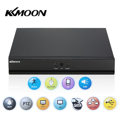 KKmoon 8CH 1080P Hybrid NVR AHD TVI CVI DVR 5-in-1 Digital Video Recorder P2P Cloud Network Onvif Digital Video Recorder support P
KKmoon 8CH 1080P Hybrid NVR AHD TVI CVI DVR 5-in-1 Digital Video Recorder P2P Cloud Network Onvif Digital Video Recorder support P