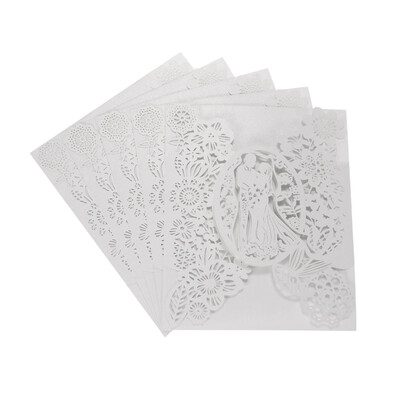 20pcs Romantic Wedding Party Invitation Cards Delicate Carved Pattern Banquet Decoration
20pcs Romantic Wedding Party Invitation Cards Delicate Carved Pattern Banquet Decoration