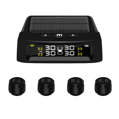 Solar TPMS Tire Pressure Monitoring System Motor Tyre auto Alarm 4 External Sensor General tire pressure monitor for automobiles
Solar TPMS Tire Pressure Monitoring System Motor Tyre auto Alarm 4 External Sensor General tire pressure monitor for automobiles