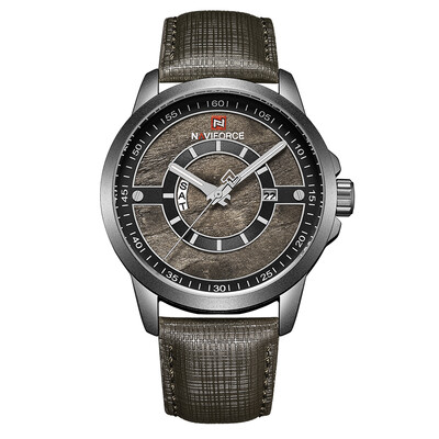 NAVIFORCE NF9151 Men Watch Quartz Leather Strap Simple Wristwatch Time Display Fashion Casual 3ATM Waterproof Date Week Luminous H
NAVIFORCE NF9151 Men Watch Quartz Leather Strap Simple Wristwatch Time Display Fashion Casual 3ATM Waterproof Date Week Luminous H