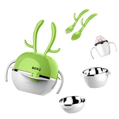 5Pcs Stainless Steel Dinnerware Set Stack-up Portable Baby Tableware Kids Cups Plates Bowls Fork Spoon Pink Rabbit
5Pcs Stainless Steel Dinnerware Set Stack-up Portable Baby Tableware Kids Cups Plates Bowls Fork Spoon Pink Rabbit