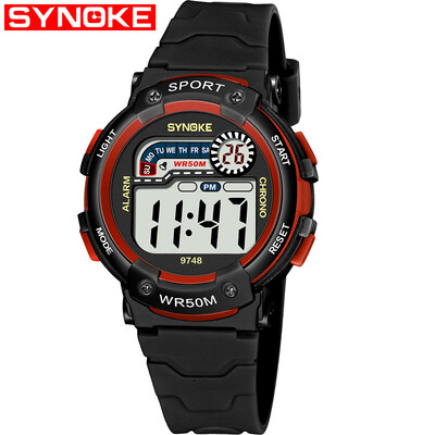 SYNOKE 9748 Child Watch Sport Watch Luminous Alarm Digital Waterproof Wrist Watch kid Watch
SYNOKE 9748 Child Watch Sport Watch Luminous Alarm Digital Waterproof Wrist Watch kid Watch
