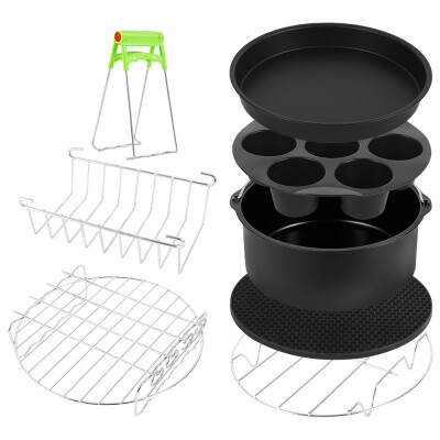 Home Air Fryer Pan Accessories Mat For Baking Air Fryer Accessories Compatible with All Air Fryers
Home Air Fryer Pan Accessories Mat For Baking Air Fryer Accessories Compatible with All Air Fryers
