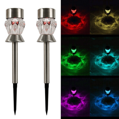 2pcs Solar LED colorful Light Outdoor Path Garden Yard Lawn Landscape Spotlight Spot Lamp Design
2pcs Solar LED colorful Light Outdoor Path Garden Yard Lawn Landscape Spotlight Spot Lamp Design