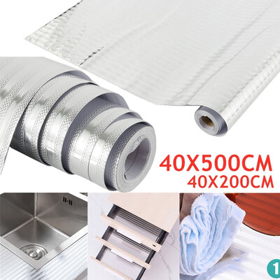 Willstar DIY Waterproof Oil Proof Aluminum Foil Self Adhesive Wall Sticker Stove Cabinet Stickers Home Decor Kitchen
Willstar DIY Waterproof Oil Proof Aluminum Foil Self Adhesive Wall Sticker Stove Cabinet Stickers Home Decor Kitchen