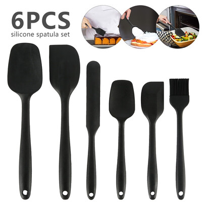 6Pcs Creativity Silicone Spatula Scraper Brush Spoon Kitchen Baking Tools Set Accessories
6Pcs Creativity Silicone Spatula Scraper Brush Spoon Kitchen Baking Tools Set Accessories