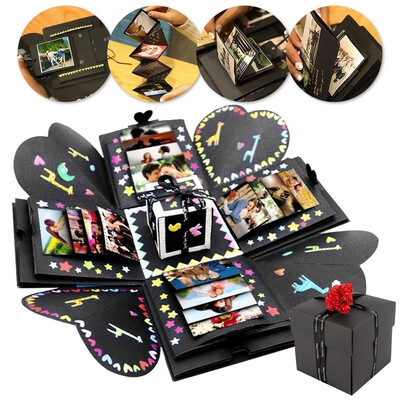 Explosion Gift Box DIY Photo Album Storage Box Valentines Day Surprise Gift Box Romantic Couple Creative Gift
Explosion Gift Box DIY Photo Album Storage Box Valentines Day Surprise Gift Box Romantic Couple Creative Gift