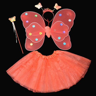 Halloween Dance Costumes Fairy Princess CosplayKids Butterfly Wings WandHeadbandTutu Skirt
Halloween Dance Costumes Fairy Princess CosplayKids Butterfly Wings WandHeadbandTutu Skirt