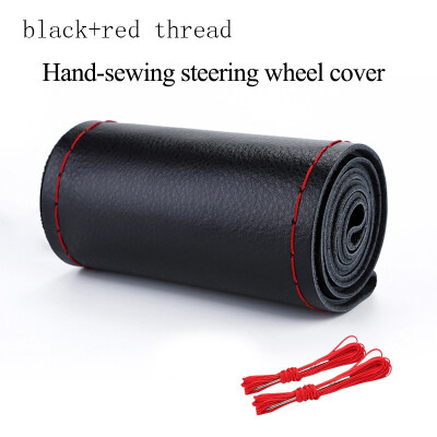 Car Steering Wheel Cover Top Layer Leather with Braid Needles Thread Car-Styling Interior Accessory Protection for Most of cars
Car Steering Wheel Cover Top Layer Leather with Braid Needles Thread Car-Styling Interior Accessory Protection for Most of cars