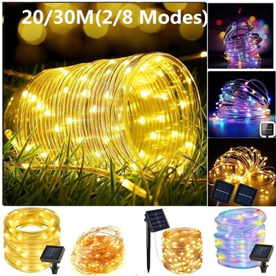 Solar String Lights 28 Modes Solar Powered Copper Wire Fairy Lights IP44 Waterproof Light
Solar String Lights 28 Modes Solar Powered Copper Wire Fairy Lights IP44 Waterproof Light