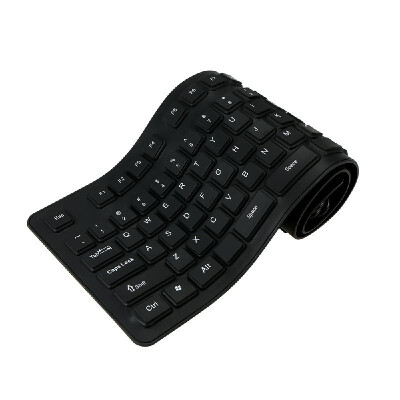108 Keys USB Silicone Flexible Foldable Keyboard Waterproof Dustproof USB Silent Keys For Laptop Desktop Keyboard
108 Keys USB Silicone Flexible Foldable Keyboard Waterproof Dustproof USB Silent Keys For Laptop Desktop Keyboard