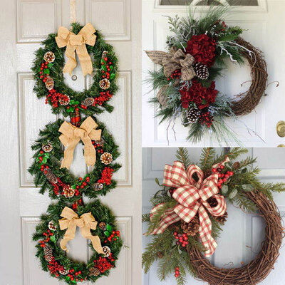 Willstar Christmas Artificial Vine Ring Wreath Wicker Rattan Garland Xmas Party Decor
Willstar Christmas Artificial Vine Ring Wreath Wicker Rattan Garland Xmas Party Decor