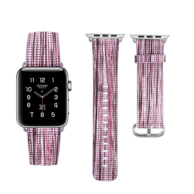 Genuine Leather Strap Rainbow Replacement Band Stainless Metal Clasp for Apple Watch Series 4 3 2 1 Wrist Bracelet Iwatch
Genuine Leather Strap Rainbow Replacement Band Stainless Metal Clasp for Apple Watch Series 4 3 2 1 Wrist Bracelet Iwatch