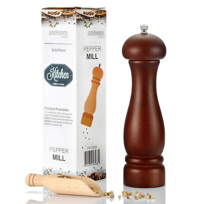 NeillieN Pepper grinder solid wood pepper&black pepper seasoning pot new manual black walnut pepper grinderpepper pestle
NeillieN Pepper grinder solid wood pepper&black pepper seasoning pot new manual black walnut pepper grinderpepper pestle