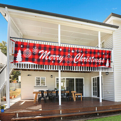 Willstar Merry Christmas Banner Christmas Decorations for Outdoor or Indoor Xmas Party Supplies
Willstar Merry Christmas Banner Christmas Decorations for Outdoor or Indoor Xmas Party Supplies
