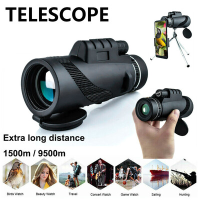 Willstar 40x60 High-Definition Monoculars Outdoor High-Powered Prism Monocular Night Vision Telescope with Tripod
Willstar 40x60 High-Definition Monoculars Outdoor High-Powered Prism Monocular Night Vision Telescope with Tripod