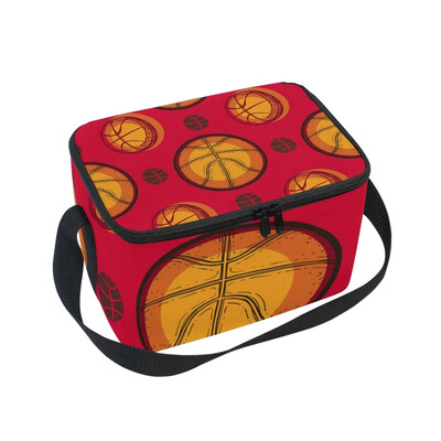 ALAZA Lunch Box Insulated Basketball Sport Lunch Bag Large Cooler Tote Bagfor Men Women
ALAZA Lunch Box Insulated Basketball Sport Lunch Bag Large Cooler Tote Bagfor Men Women