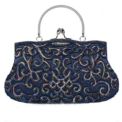 Elegant Ladies Handbag for Party Vintage Women Evening Handbags Beaded Women Shoulder Bag for Wedding Ball
Elegant Ladies Handbag for Party Vintage Women Evening Handbags Beaded Women Shoulder Bag for Wedding Ball