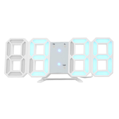Willstar 3D LED Digital Wall Clock & Desk Alarm Clock 1224 Hour Display Living Room
Willstar 3D LED Digital Wall Clock & Desk Alarm Clock 1224 Hour Display Living Room