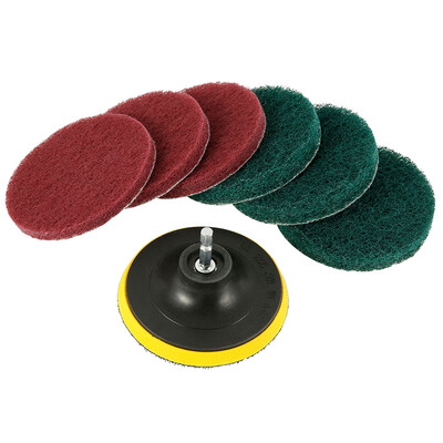 Drill Brush Attachments Set Scrub Pads Sponge Buffing scrubber Car Polishing Pad Kit
Drill Brush Attachments Set Scrub Pads Sponge Buffing scrubber Car Polishing Pad Kit