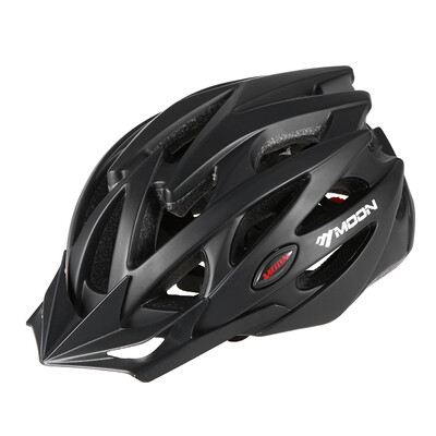 Moon Adjustable Bike Helmet Unisex Adult Cycling Helmet with Visor for Road Racing MTB Cycling