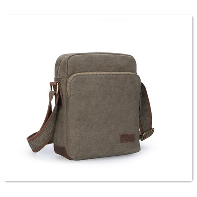 Mens canvas bag fashion mens zipper bag high quality Messenger bag khaki bag mens bag
Mens canvas bag fashion mens zipper bag high quality Messenger bag khaki bag mens bag