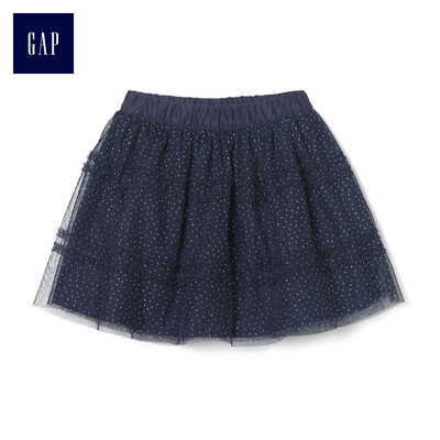 GAP flagship store female young sequins glitter gauze wide swing skirt 398137 navy blue 2YRS
GAP flagship store female young sequins glitter gauze wide swing skirt 398137 navy blue 2YRS
