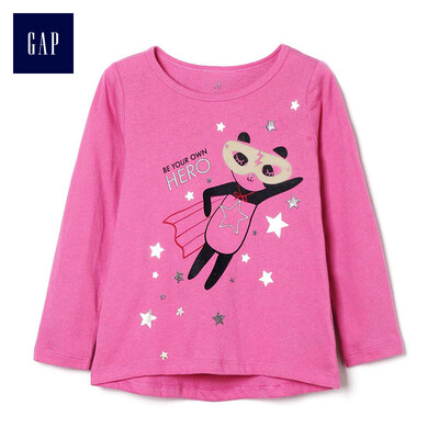 GAP flagship store female&child fun pattern long-sleeved round neck cloak T-shirt 356259 midnight black panda pattern 3YRS
GAP flagship store female&child fun pattern long-sleeved round neck cloak T-shirt 356259 midnight black panda pattern 3YRS
