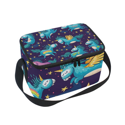 ALAZA Lunch Box Insulated Lunch Bag Large Cooler Tote Bag Flying Unicorn for Men Women Girls Boys 
ALAZA Lunch Box Insulated Lunch Bag Large Cooler Tote Bag Flying Unicorn for Men Women Girls Boys
