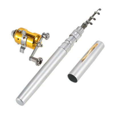 Fishing Rod Reel Combo Kit Set Mini Telescopic Portable Pocket Pen Fishing Rod Pole Reel Aluminum Alloy Fishing Accessories
Fishing Rod Reel Combo Kit Set Mini Telescopic Portable Pocket Pen Fishing Rod Pole Reel Aluminum Alloy Fishing Accessories