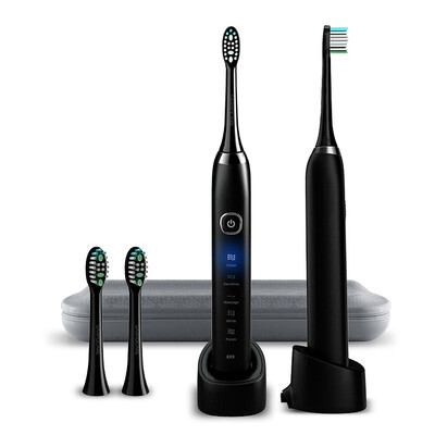 Sarmocare S100 Electric Toothbrush 5 models Wireless rechargeable with 2Pcs Replaceable Heads Timer IPX7 Waterproof
Sarmocare S100 Electric Toothbrush 5 models Wireless rechargeable with 2Pcs Replaceable Heads Timer IPX7 Waterproof