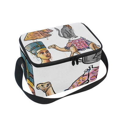 ALAZA Lunch Box Ancient Egypt Elements Insulated Lunch Bag Large Cooler Tote Bagfor Men Women
ALAZA Lunch Box Ancient Egypt Elements Insulated Lunch Bag Large Cooler Tote Bagfor Men Women
