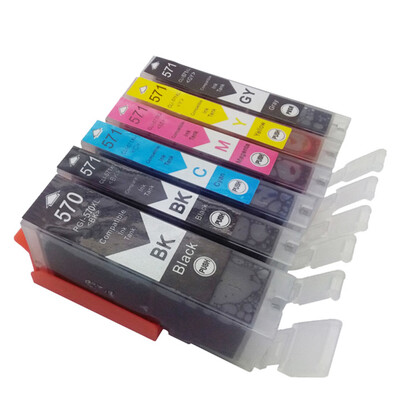 5pcs Ink Cartridge PGI 570 CLI 571 Compatible For Canon PIXMA MG5750 MG5751 MG5752 MG7750 MG7751 MG7752 MG7753 MG6850 MG 6851 MG6
5pcs Ink Cartridge PGI 570 CLI 571 Compatible For Canon PIXMA MG5750 MG5751 MG5752 MG7750 MG7751 MG7752 MG7753 MG6850 MG 6851 MG6