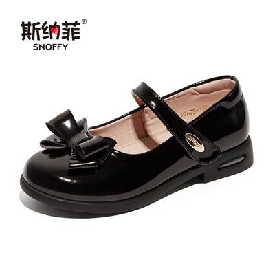 Snafy childrens shoes 2019 spring new girls casual shoes solid color leather student shoes in the big children 19625 black 29
Snafy childrens shoes 2019 spring new girls casual shoes solid color leather student shoes in the big children 19625 black 29