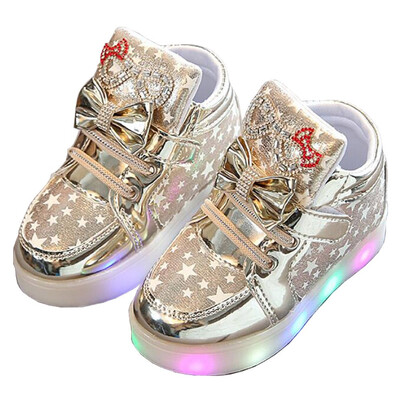 Kids Breathable Ankle Shoes Velcro Shiny Lights Flashing Casual Boys Girls High Cut Sneakers
Kids Breathable Ankle Shoes Velcro Shiny Lights Flashing Casual Boys Girls High Cut Sneakers