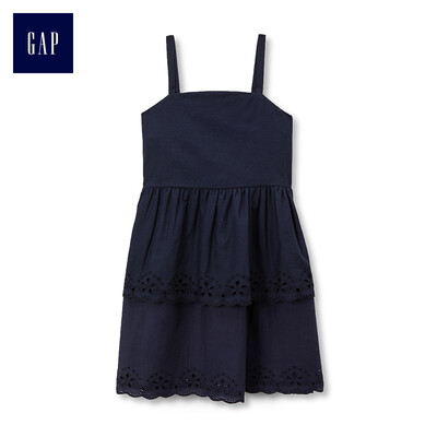 GAP flagship store female cotton embroidery embroidery hollow pleated sleeveless dress 307365 navy blue 2YRS
GAP flagship store female cotton embroidery embroidery hollow pleated sleeveless dress 307365 navy blue 2YRS