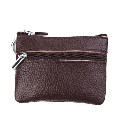 Genuine Leather Zipper Mini Coin Storage Purse Small Card Key Ring Wallet Change Holder Pouch
Genuine Leather Zipper Mini Coin Storage Purse Small Card Key Ring Wallet Change Holder Pouch
