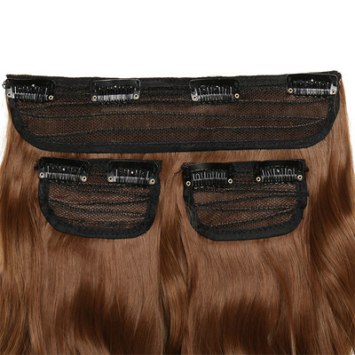20" Inch Clip in Hair Extensions 3pcs 8 Clips Curly Silky Synthetic Full Head Hair Pieces Length50cmWeight190g
20" Inch Clip in Hair Extensions 3pcs 8 Clips Curly Silky Synthetic Full Head Hair Pieces Length50cmWeight190g