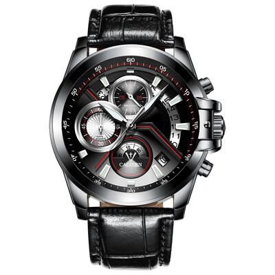Cadisen Watch Men Sport Chronograph Clock Quartz Wristwatch Business Waterproof Watch Men
Cadisen Watch Men Sport Chronograph Clock Quartz Wristwatch Business Waterproof Watch Men