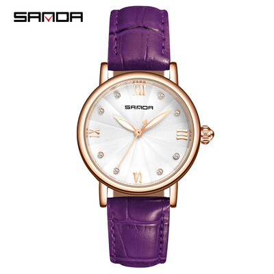 SANDA P222 Simple Women Watch Leather Quartz Movement Watch Waterproof Casual Clock Wristwatch for Female
SANDA P222 Simple Women Watch Leather Quartz Movement Watch Waterproof Casual Clock Wristwatch for Female