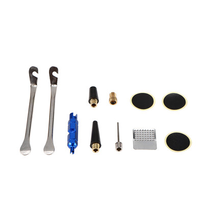 Lixada Bike Tire Repair Kit Bike Tyre Fix Tool Kit Bike Valve Core Tool Remover Bike Tire Lever Tire Patch Wrench Rasp
Lixada Bike Tire Repair Kit Bike Tyre Fix Tool Kit Bike Valve Core Tool Remover Bike Tire Lever Tire Patch Wrench Rasp